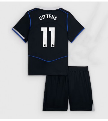 Chelsea Jamie Gittens #11 Replika Tredje Tröja Barn 2025-26 Kortärmad (+ Korta byxor)